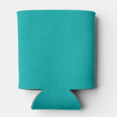 Calm & simple visual teal textured background  缶クーラー (裏面)