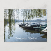 Calm Spring Morning, Donk Lake Belgium  シーズンポストカード (正面)