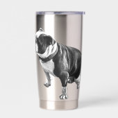 Calm That Goes Along 保温保冷タンブラー (左面)