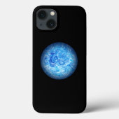 Calm Tide Fluid Art Phone Case Case-Mate iPhoneケース (裏面)