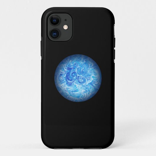 Calm Tide Fluid Art Phone Case Case-Mate iPhoneケース (裏面)