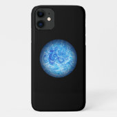 Calm Tide Fluid Art Phone Case iPhone 11 Case-Mate iPhoneケース (裏面)