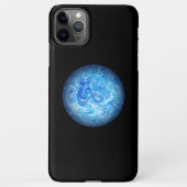 Calm Tide Fluid Art Phone Case iPhone 11 iPhoneケース (裏面)