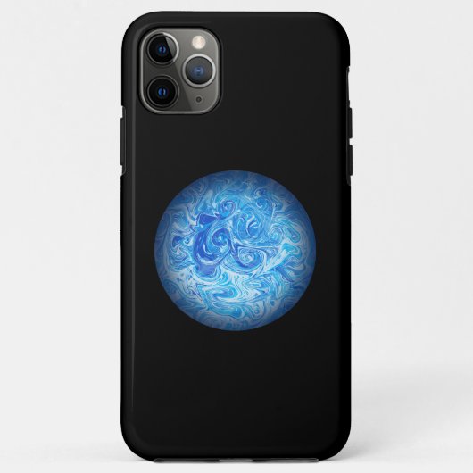 Calm Tide Fluid Art Phone Case iPhone 11 Pro Max Case-Mate iPhoneケース (裏面)