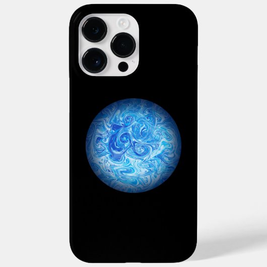 Calm Tide Fluid Art Phone Case iPhone 14 Pro Max Case-Mate iPhoneケース (裏面)