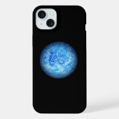 Calm Tide Fluid Art Phone Case iPhone 15 Plus iPhoneケース (裏面)