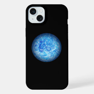 Calm Tide Fluid Art Phone Case iPhone 15 Plus Plusケース