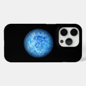 Calm Tide Fluid Art Phone Case iPhone 15 Pro Case-Mate iPhoneケース (裏面 (横))