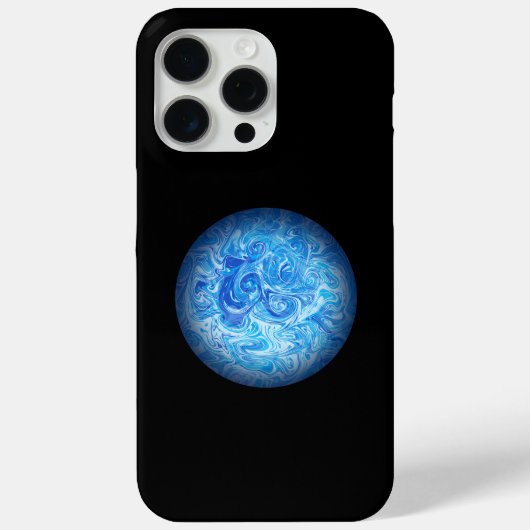 Calm Tide Fluid Art Phone Case iPhone 15 pro max Case-Mate iPhoneケース (裏面)