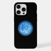 Calm Tide Fluid Art Phone Case iPhone 15 Pro Max iPhoneケース (裏面)