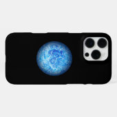 Calm Tide Fluid Art Phone Case iPhone 16 Pro Max iPhoneケース (裏面横)