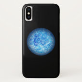 Calm Tide Fluid Art Phone Case iPhone X Case-Mate iPhoneケース (裏面)