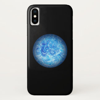 Calm Tide Fluid Art Phone Case iPhone X ケース