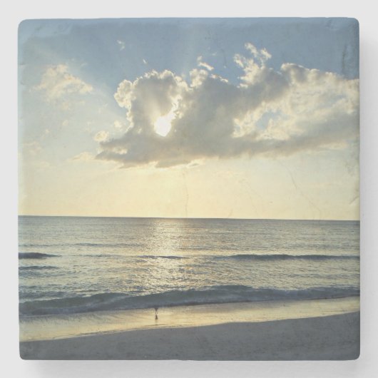 Calm Waters at Sunrise ストーンコースター (正面)