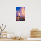 Calm Waterside美しい ポスター (キッチン)