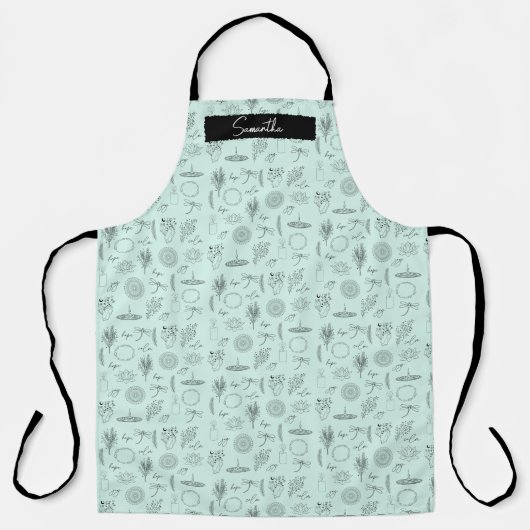 Calm & Wellness-Inspired for Home, Spa, or Studio エプロン (正面)