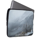 Calm White自然ランドスケープコンピュータケース ラップトップスリーブ (正面右)