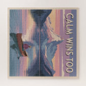 Calm Wins Too ジグソーパズル (横)