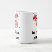 Calm Winter Mug – Cozy Minimal Design モーフィングマグカップ (中央)