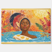 Calm Woman マグネット (正面)