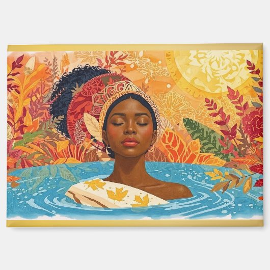 Calm Woman  マグネット (正面)