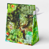 Calm yellow abstract Favor Box,Smooth textured art フェイバーボックス (裏面サイド)