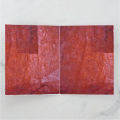 Calm yellow abstract Folded Greeting Card,Dazzling カード (内部)