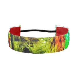 Calm yellow abstract orange Non-Slip Headbands,Joy アスレチックヘッドバンド