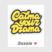 Calma Your Drama シール (シート)