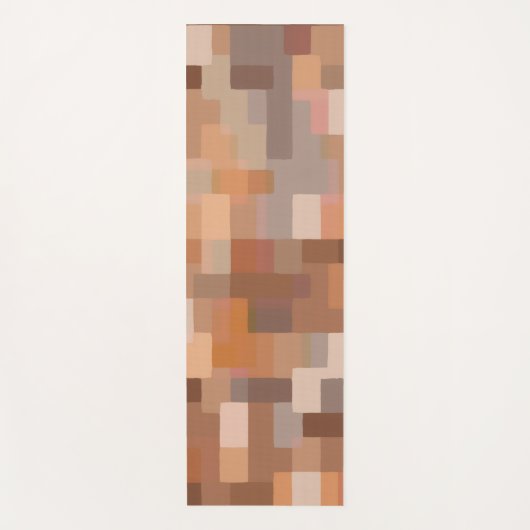 Calming Abstract Birch Yoga Mat ヨガマット (正面)