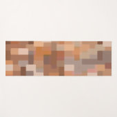 Calming Abstract Birch Yoga Mat ヨガマット (正面(横))