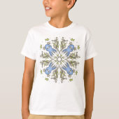Calming Kawaii Octopus Kaleidoscope - Ocean Dreams Tシャツ (正面)