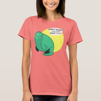 Calming Manatee Shirt [women's] Tシャツ