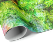 Calming yellow abstract Wrapping Paper,Relaxed art ラッピングペーパー (ロールコーナー)