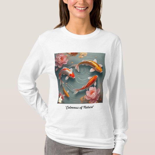 "Calmness of Nature" Tシャツ (正面)