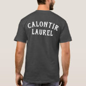 Calontirの月桂樹 Tシャツ (裏面)