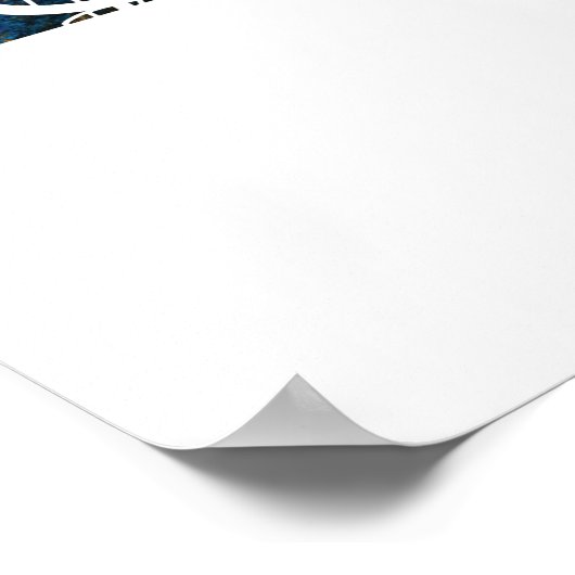 Caloocan Philippines City Map ポスター (角)