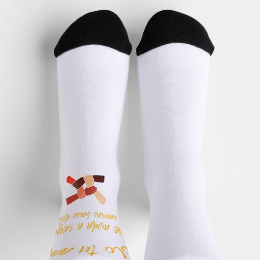 calsetines con mensajes  ソックス (上部)