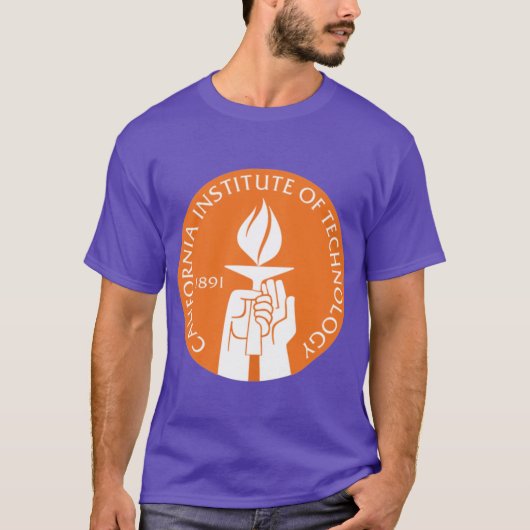 Caltech カリフォルニア工科大学 ロゴ エム tシャツ (正面)