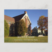 Calumet & Hecla Mining Co. Library, Keweenaw NHP ポストカード (正面)