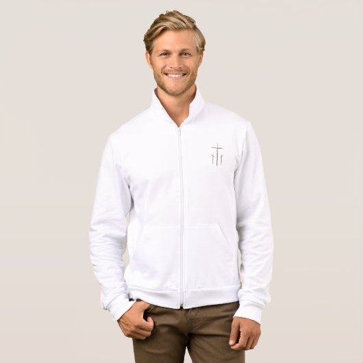 Calvaryの3つの十字 パーカ (正面フル)