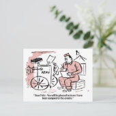 Calvary、陸軍ユーモア、ヴィンテージに割り当ておもしろいる ポストカード (スタンド正面)