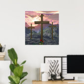 Calvary art Poster ポスター (ホームオフィス)