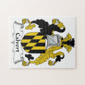 Calvertの家紋 ジグソーパズル (横)