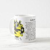 Calvert、起源、意味および頂上 コーヒーマグカップ (正面左)