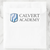 Calvert Academyステッカー（4.5インチx 2.7インチ） 4セット 長方形シール (バッグ)