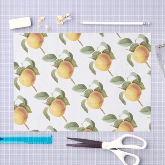 Calville apple Pattern 薄葉紙 (クラフト)