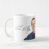 Calvin Coolidge Mug #21 コーヒーマグカップ (左)