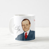 Calvin Coolidge Mug #7 "繁栄" コーヒーマグカップ (正面左)