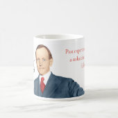 Calvin Coolidge Mug #7 "繁栄" コーヒーマグカップ (中央)